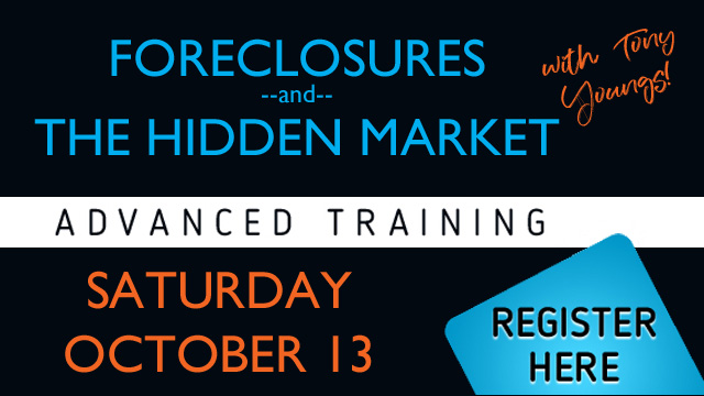 Tony Youngs | Foreclosure and the Hidden Market